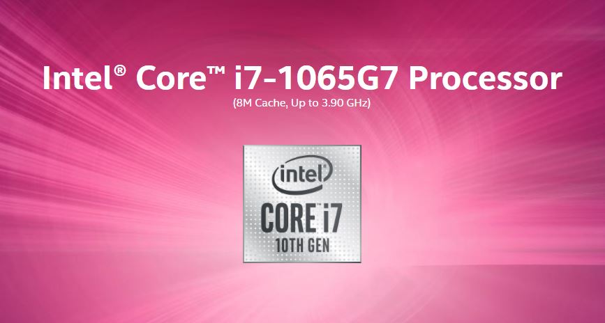 پردازنده intel core i7-1065G7