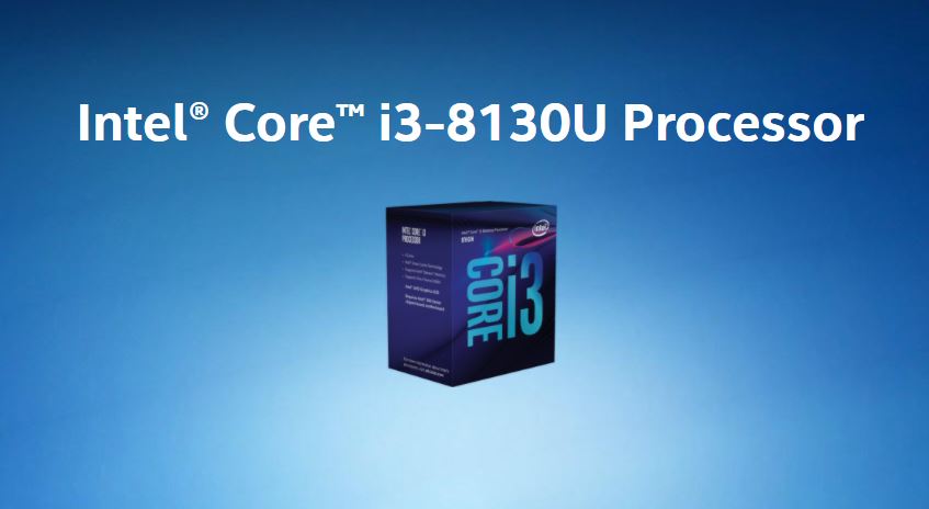 پردازنده Intel core i3-8130U