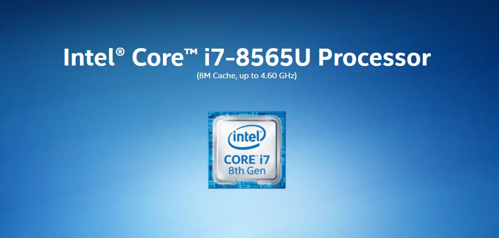 پردازنده intel core i7-8565U