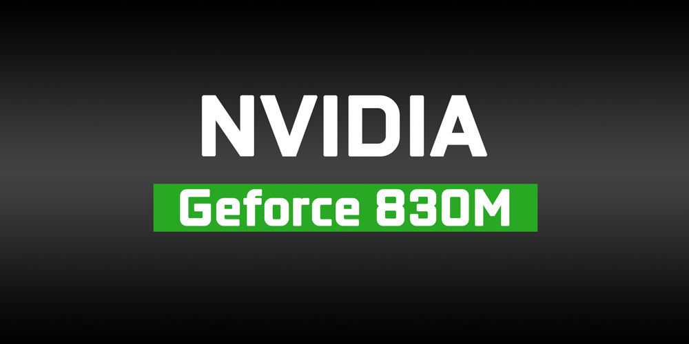 کارت گرافیک Nvidia Geforce 830M