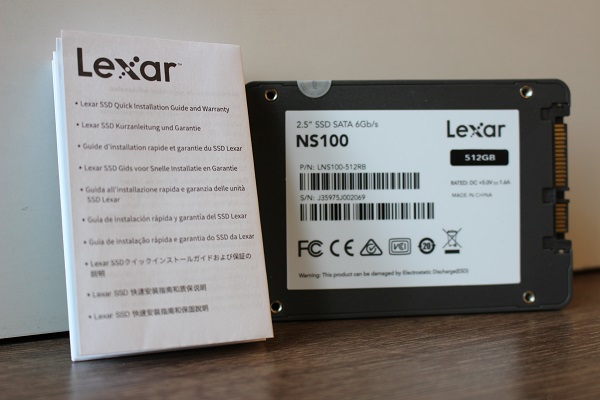 اس اس دی SSD lexar NS100