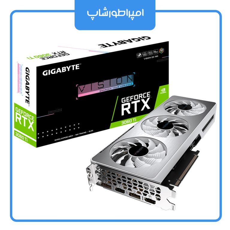 کارت گرافیک GIGABYTE RTX 3060 TI VISION OC 8GB